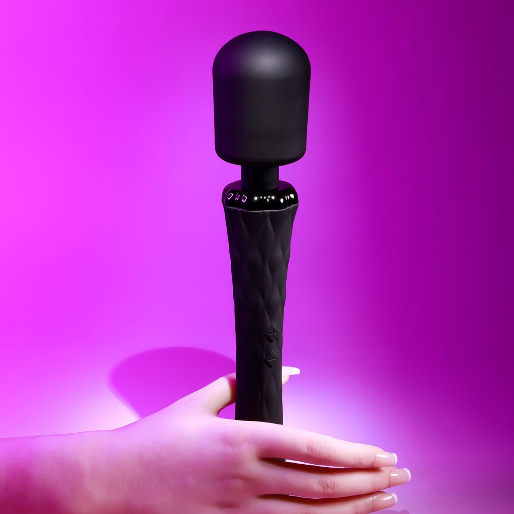 Playboy Pleasure ROYAL Velvet Silicone Wand Vibrator > Sex Toys > Massage Wands - Tophatter Daily Deals
