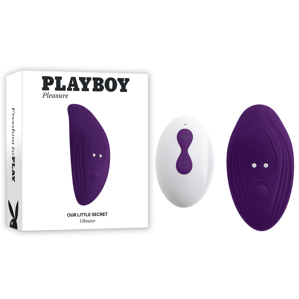 Playboy Pleasure OUR LITTLE SECRET Wearable Panty Vibrator > Sex Toys For Ladies > Panty Vibes - Tophatter Daily Deals