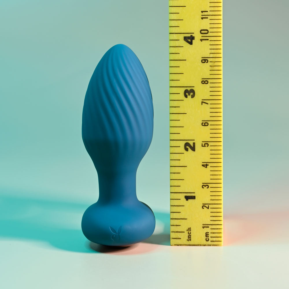 Playboy Pleasure SPINNING TAIL TEASER Remote Butt Plug > Anal Range > Vibrating Butt Plugs - Tophatter Daily Deals