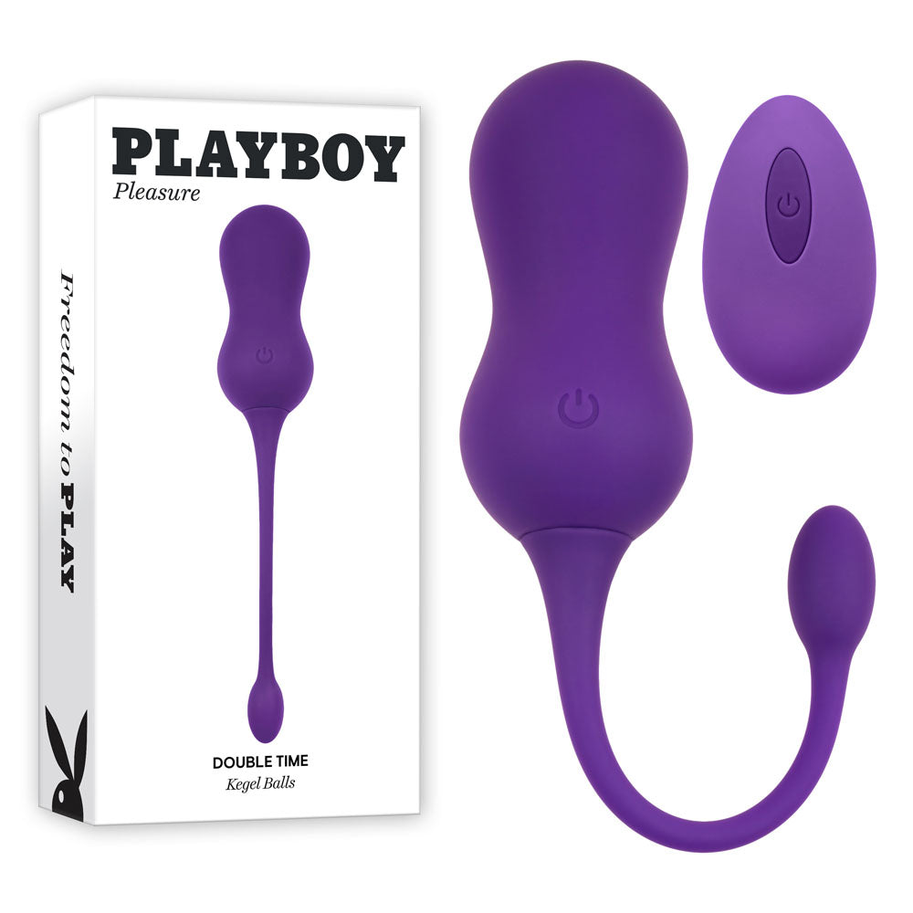 Playboy Pleasure DOUBLE TIME Kegel Balls 17.8cm Length > Sex Toys For Ladies > Kegel Exercise - Tophatter Daily Deals