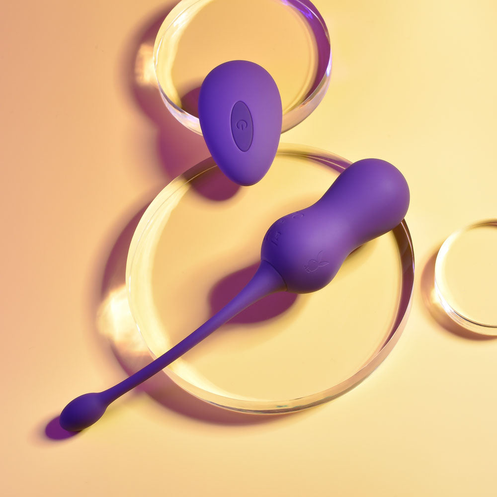 Playboy Pleasure DOUBLE TIME Kegel Balls 17.8cm Length > Sex Toys For Ladies > Kegel Exercise - Tophatter Daily Deals