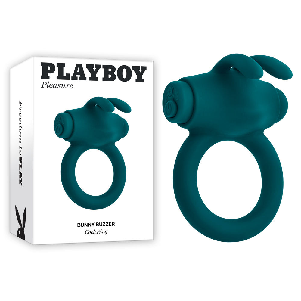 Playboy Pleasure Bunny Buzzer Vibrating Cock Ring > Cock Ring > Vibrating - Tophatter Daily Deals