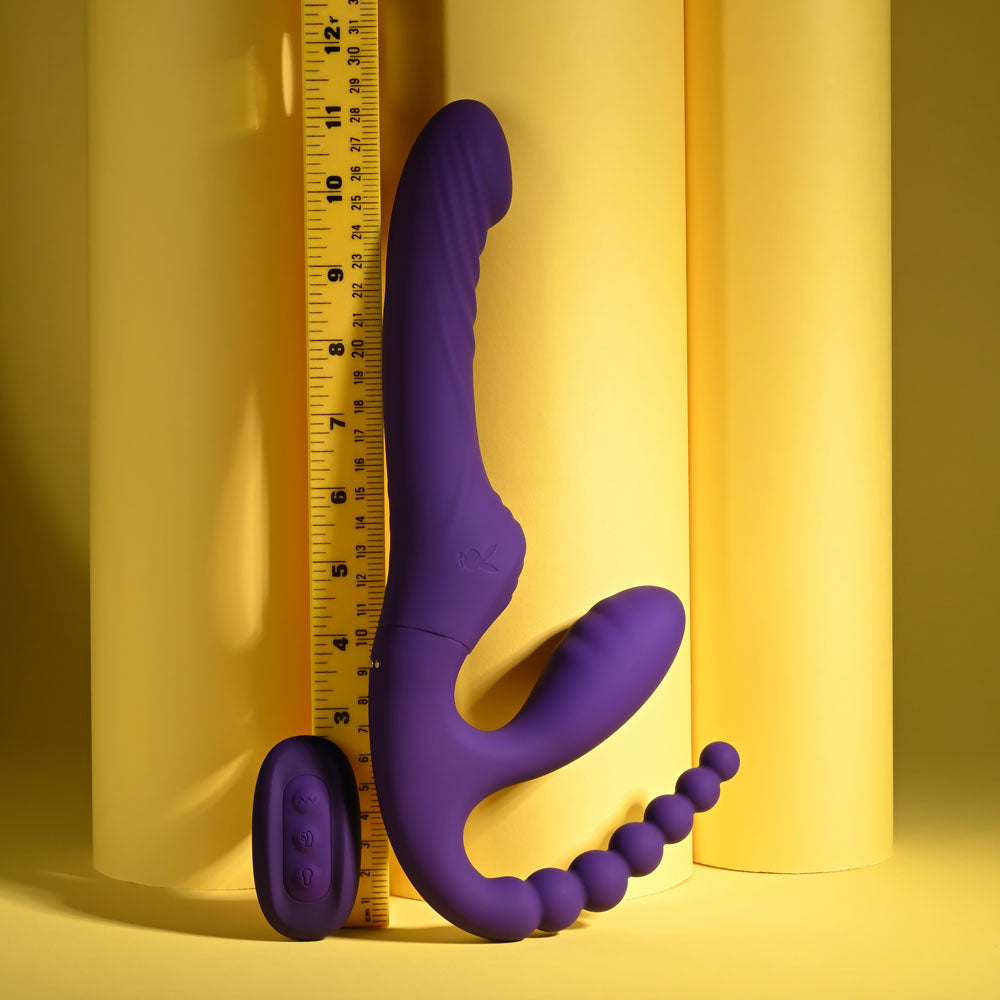 Playboy Pleasure Hug It Out – 29 cm USB Rechargeable Strapless Strap-On > Dildos > Strapless Strap Ons - Tophatter Daily Deals