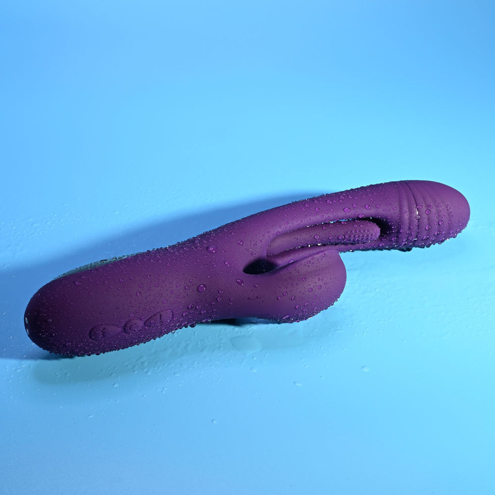 Playboy Pleasure THE THRILL Rabbit Vibrator with 7 Speeds > Vibrators > Ladies > Rabbit - Tophatter Daily Deals