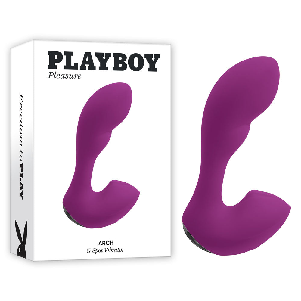 Playboy Pleasure Arch 14.1 Centimeter G Spot Vibrator > Anal Range > Prostate Plugs - Tophatter Daily Deals
