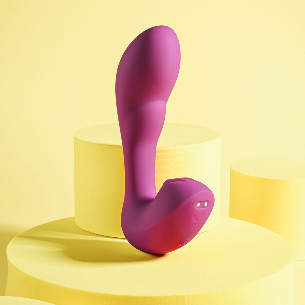 Playboy Pleasure Arch 14.1 Centimeter G Spot Vibrator > Anal Range > Prostate Plugs - Tophatter Daily Deals