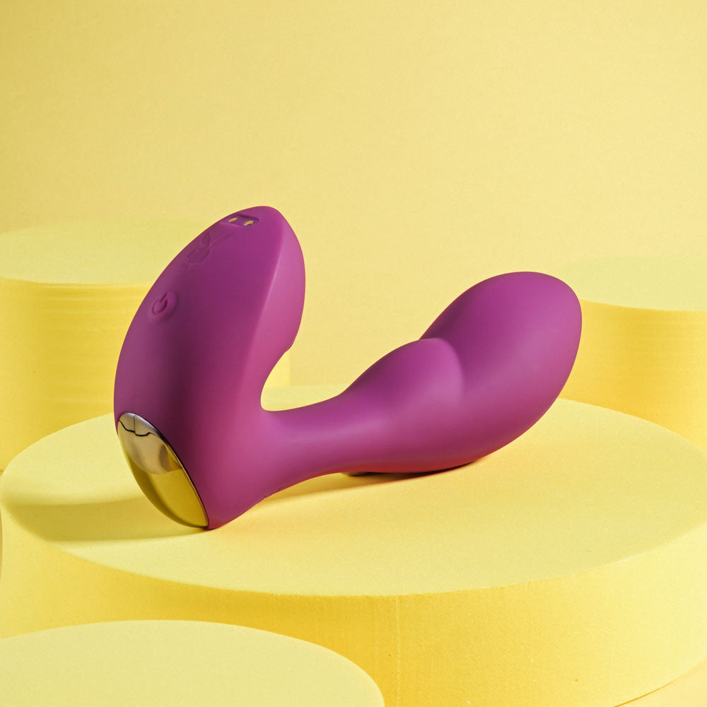 Playboy Pleasure Arch 14.1 Centimeter G Spot Vibrator > Anal Range > Prostate Plugs - Tophatter Daily Deals
