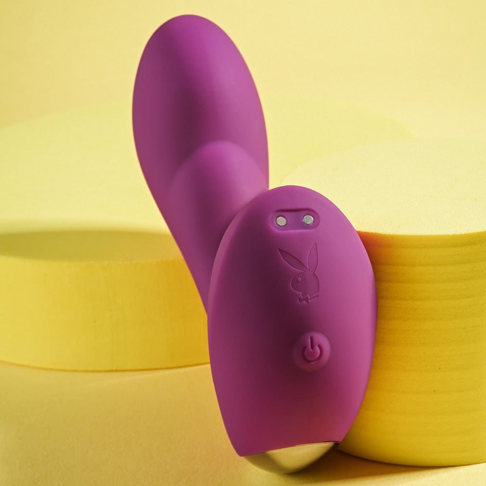 Playboy Pleasure Arch 14.1 Centimeter G Spot Vibrator > Anal Range > Prostate Plugs - Tophatter Daily Deals