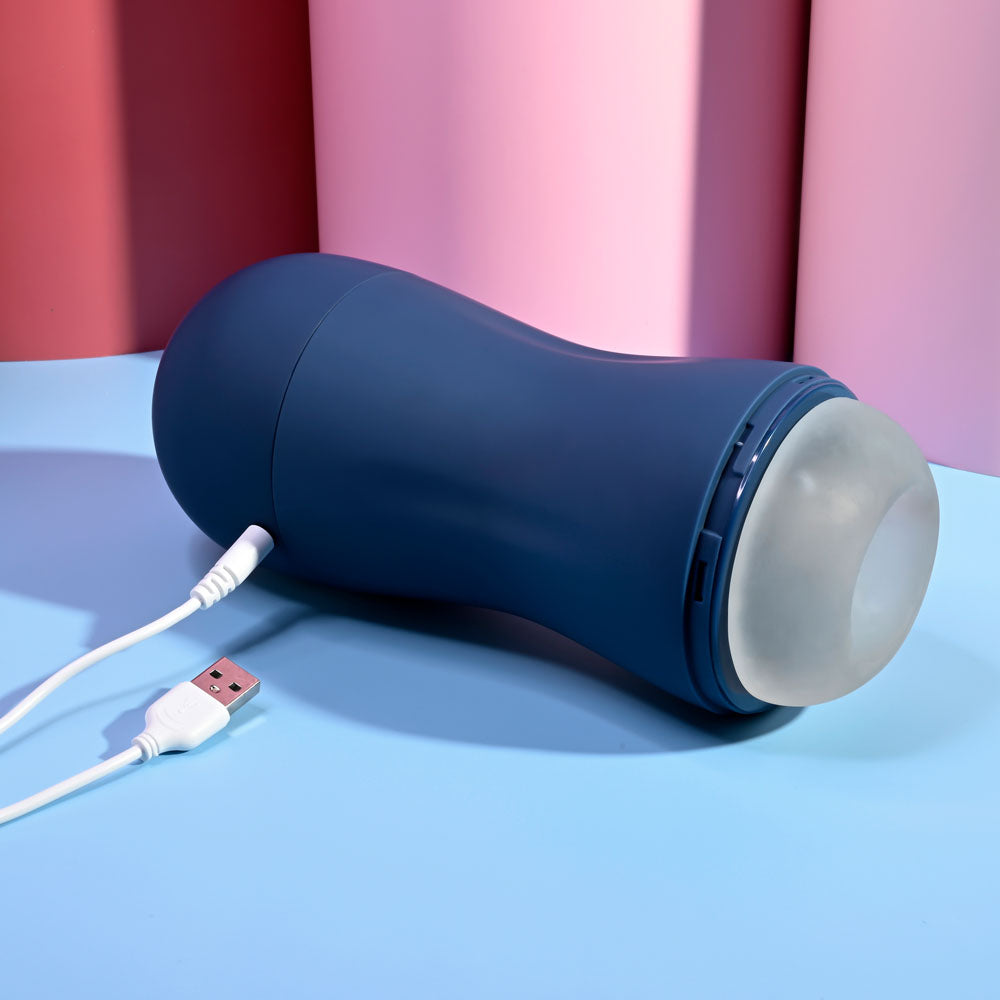 Playboy Pleasure GUSTO Vibrating Stroker 21.6 cm > Sex Toys For Men > Masturbators > Vibrating - Tophatter Daily Deals