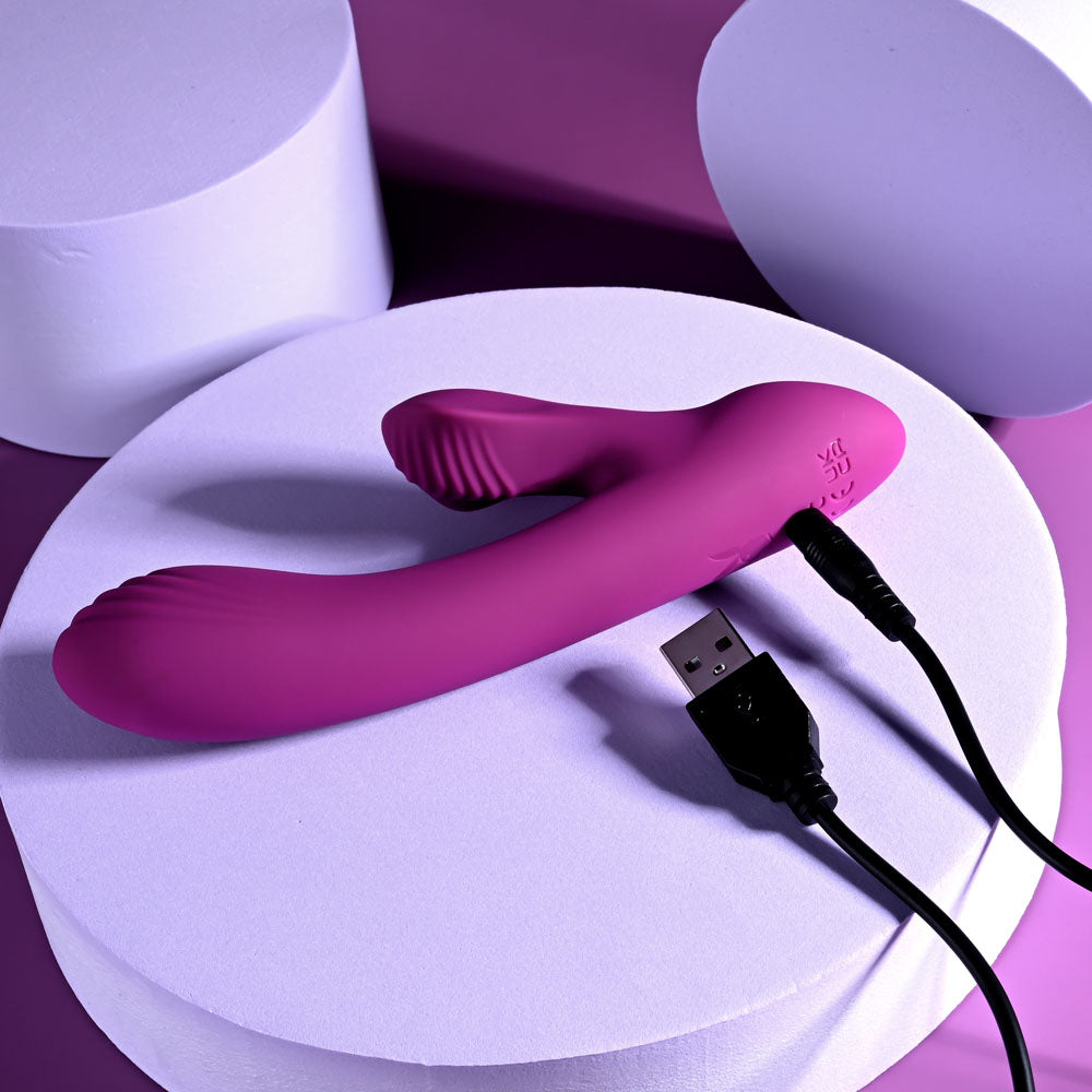 Playboy Pleasure BITTY BUNNY Mini Vibrator 14.7 cm > Vibrators > Ladies > Rabbit - Tophatter Daily Deals