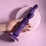 Playboy Pleasure Hoppy Ending – USB Rechargeable 29.2 cm Rabbit Vibrator > Vibrators > Ladies > Rabbit Multi - Tophatter Daily Deals