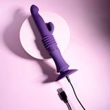 Playboy Pleasure Hoppy Ending – USB Rechargeable 29.2 cm Rabbit Vibrator > Vibrators > Ladies > Rabbit Multi - Tophatter Daily Deals