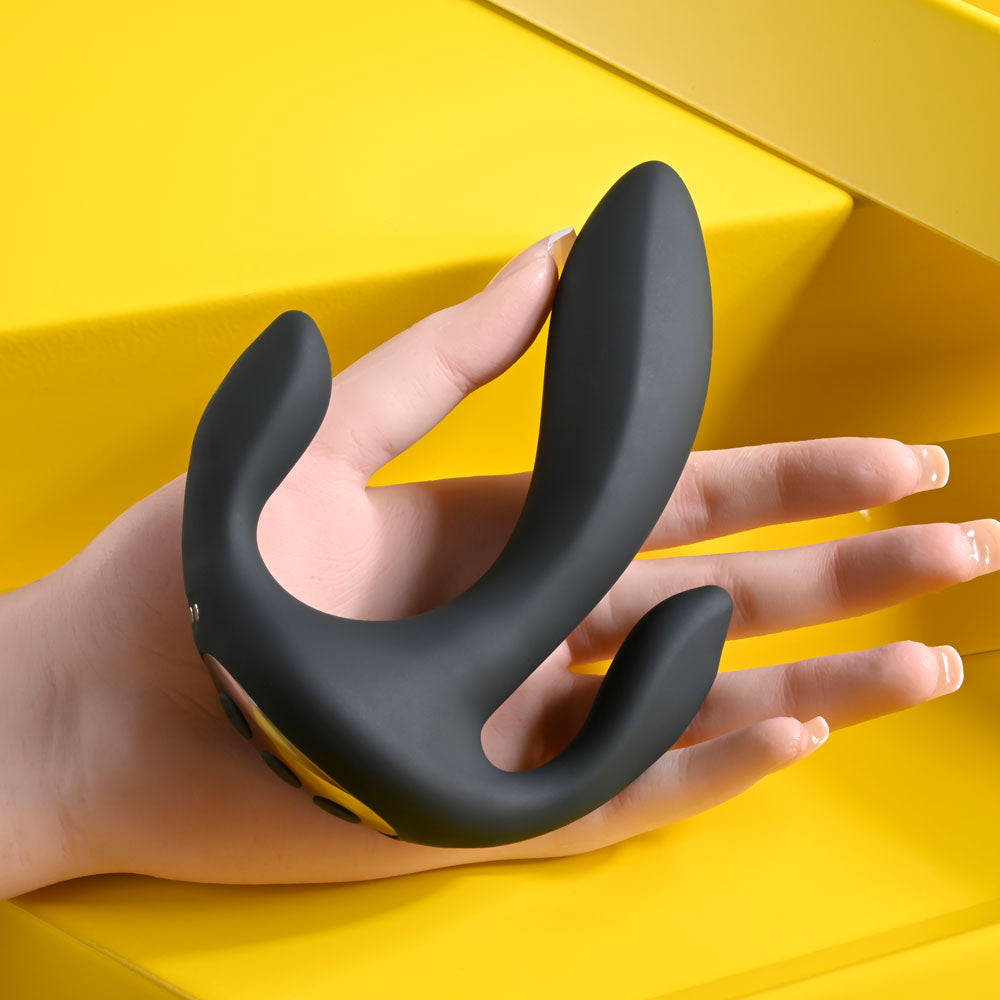Playboy Pleasure - TRIPLE THREAT 3 Head Stimulator 13.5cm > Vibrators > Unconventional - Tophatter Daily Deals