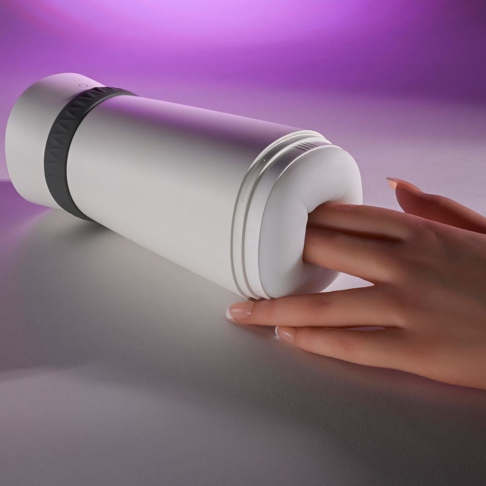 Playboy Pleasure Twist and Stroke Vibrating Stroker with Heating Function > Sex Toys For Men > Masturbators Premium - Tophatter Daily Deals