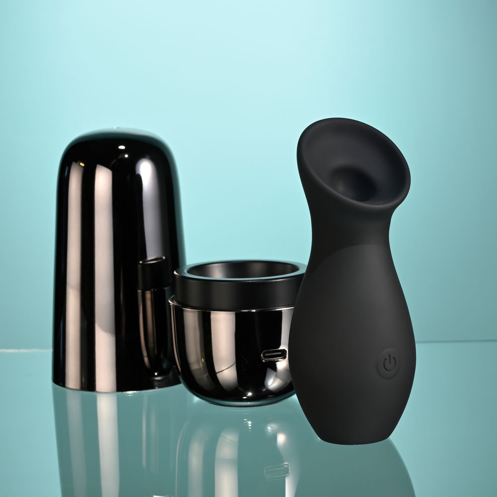 Playboy Pleasure THE JET SET - SUCKER Clitoral Toy > Vibrators > Ladies > Clitoral Vibrators and Stimulators - Tophatter Daily Deals