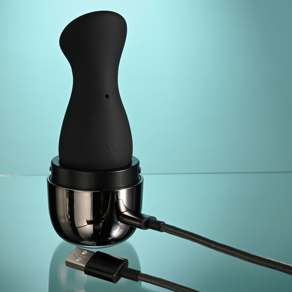 Playboy Pleasure THE JET SET - SUCKER Clitoral Toy > Vibrators > Ladies > Clitoral Vibrators and Stimulators - Tophatter Daily Deals