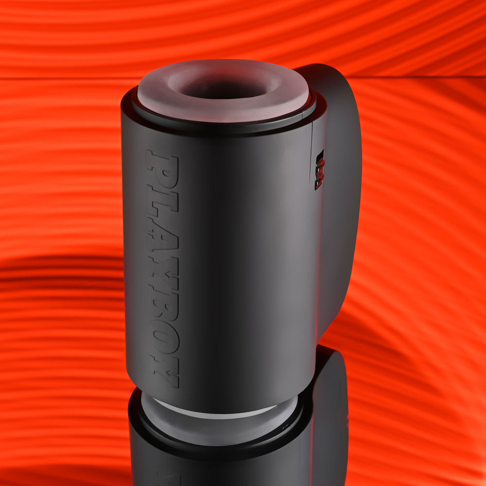 Playboy Pleasure COME ALONG Travel Stroker 13.4cm > Sex Toys For Men > Masturbators > Vibrating - Tophatter Daily Deals