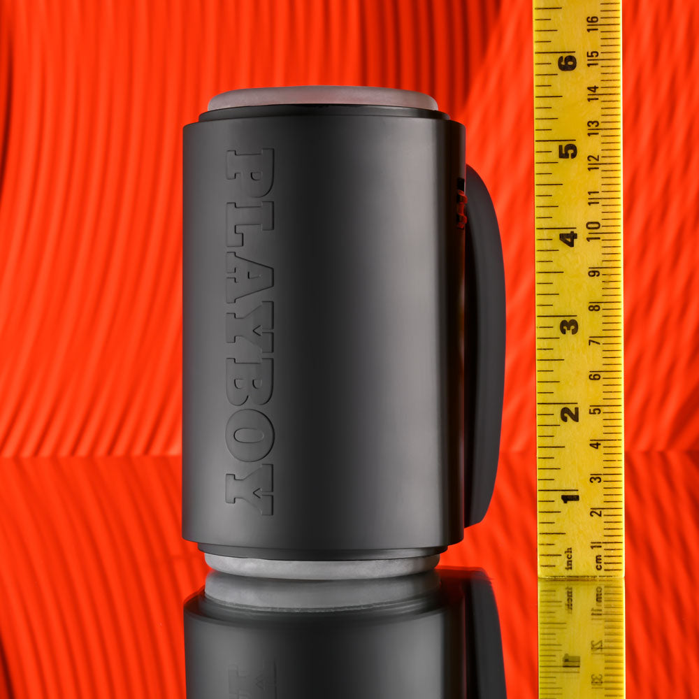 Playboy Pleasure COME ALONG Travel Stroker 13.4cm > Sex Toys For Men > Masturbators > Vibrating - Tophatter Daily Deals