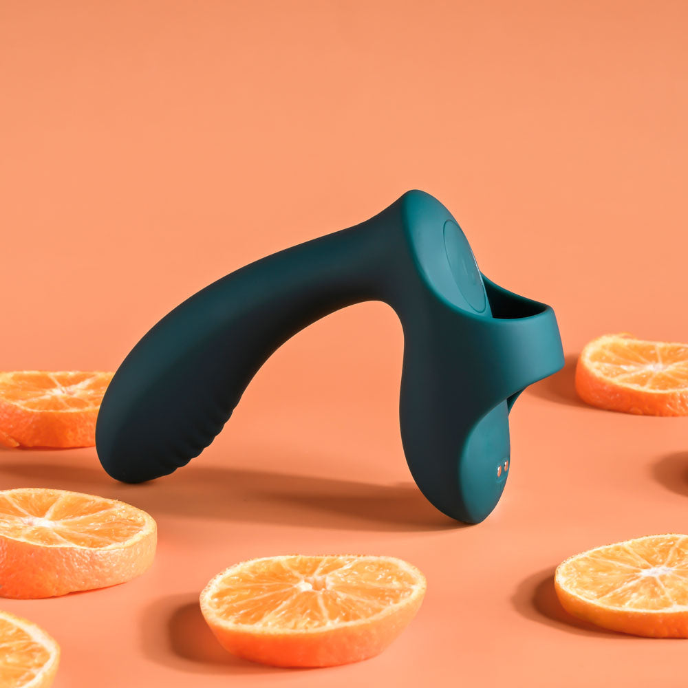 Playboy Pleasure Wrapped Around Your Finger Multi Play Finger Vibrator > Vibrators > Finger Vibrators - Tophatter Daily Deals