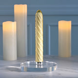 Playboy Pleasure Twist of Fate 17.5 cm Glass Vibrator > Vibrators > Standard Vibrators - Tophatter Daily Deals