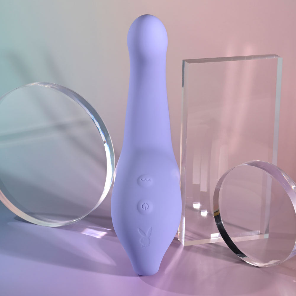 Playboy Pleasure Nice to Meet You 19.5 Centimeter Vibrator > Vibrators > Standard Vibrators - Tophatter Daily Deals