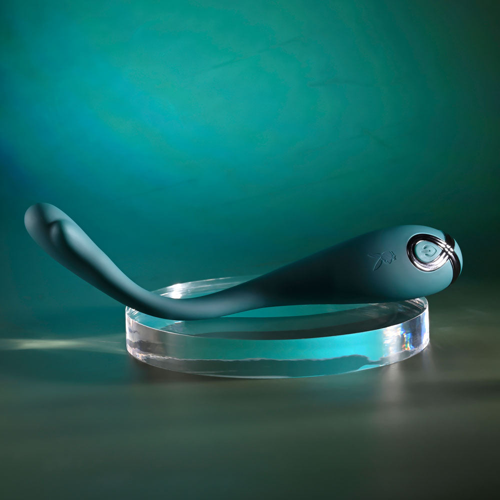 Playboy Pleasure Pinpoint Perfection – USB Rechargeable 19.3 cm Poseable Slim Vibrator > Sex Toys For Ladies > Clitoral Vibrators and Stimulators - Tophatter Daily Deals