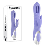Playboy Pleasure Tap Me In – USB Rechargeable 24.2 cm Rabbit Vibrator > Vibrators > Ladies > Rabbit - Tophatter Daily Deals