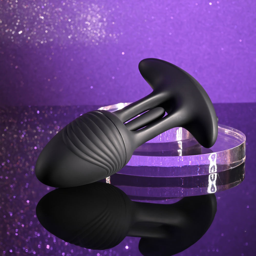 Playboy Pleasure Rim Shot – 11.4 cm USB Rechargeable Vibrating Butt Plug > Anal Range > Vibrating Butt Plugs - Tophatter Daily Deals