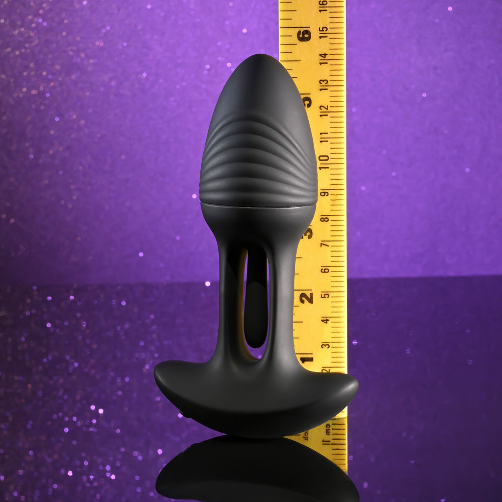 Playboy Pleasure Rim Shot – 11.4 cm USB Rechargeable Vibrating Butt Plug > Anal Range > Vibrating Butt Plugs - Tophatter Daily Deals