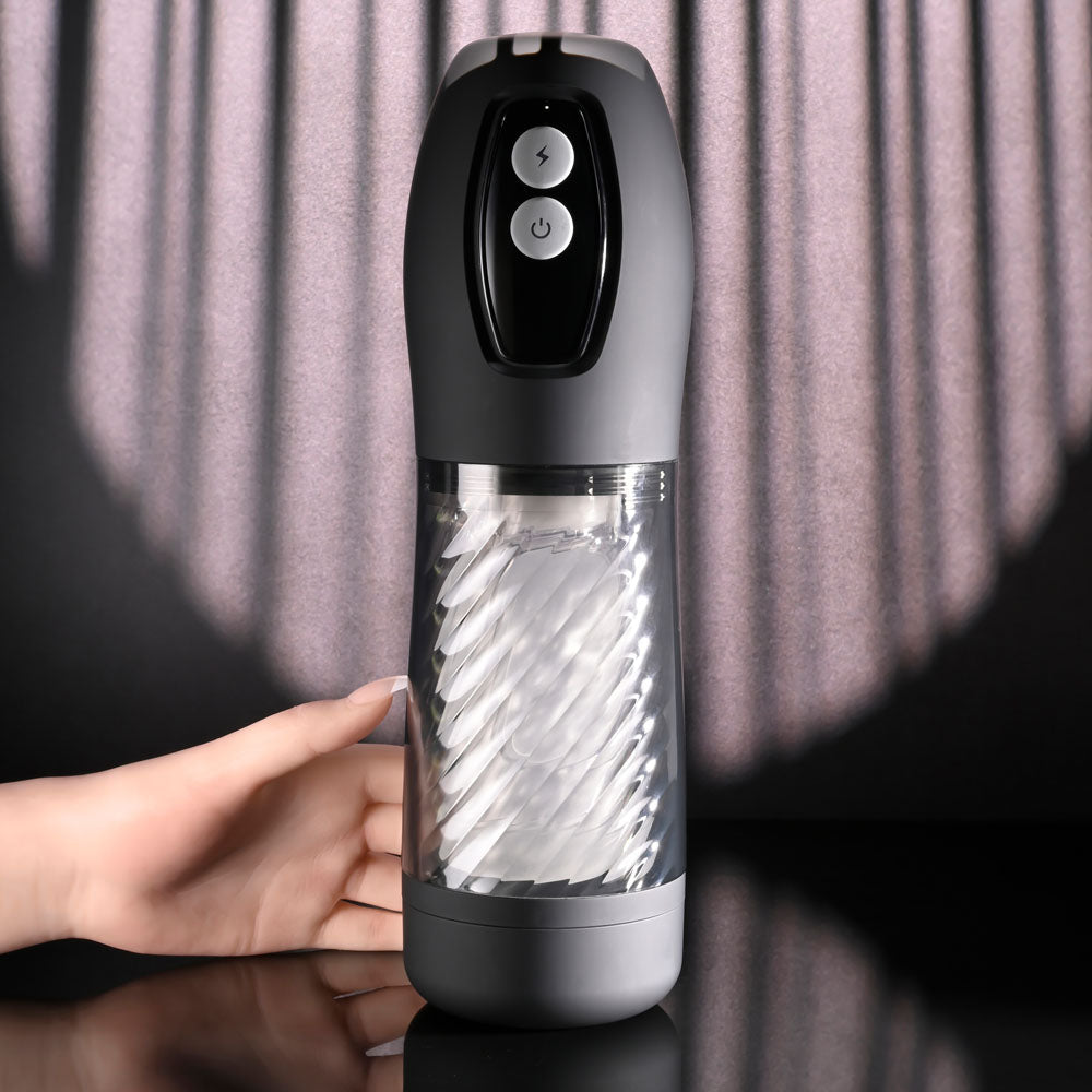 Playboy Pleasure WHIRLWIND 8.3cm Auto Stroker > Sex Toys For Men > Masturbators Premium - Tophatter Daily Deals