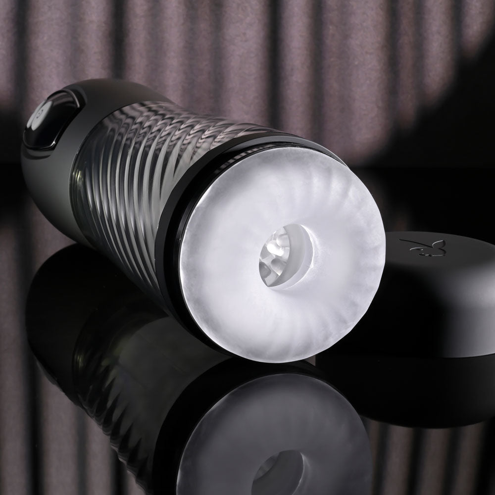 Playboy Pleasure WHIRLWIND 8.3cm Auto Stroker > Sex Toys For Men > Masturbators Premium - Tophatter Daily Deals