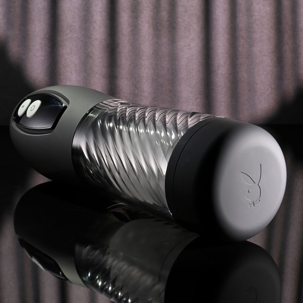 Playboy Pleasure WHIRLWIND 8.3cm Auto Stroker > Sex Toys For Men > Masturbators Premium - Tophatter Daily Deals