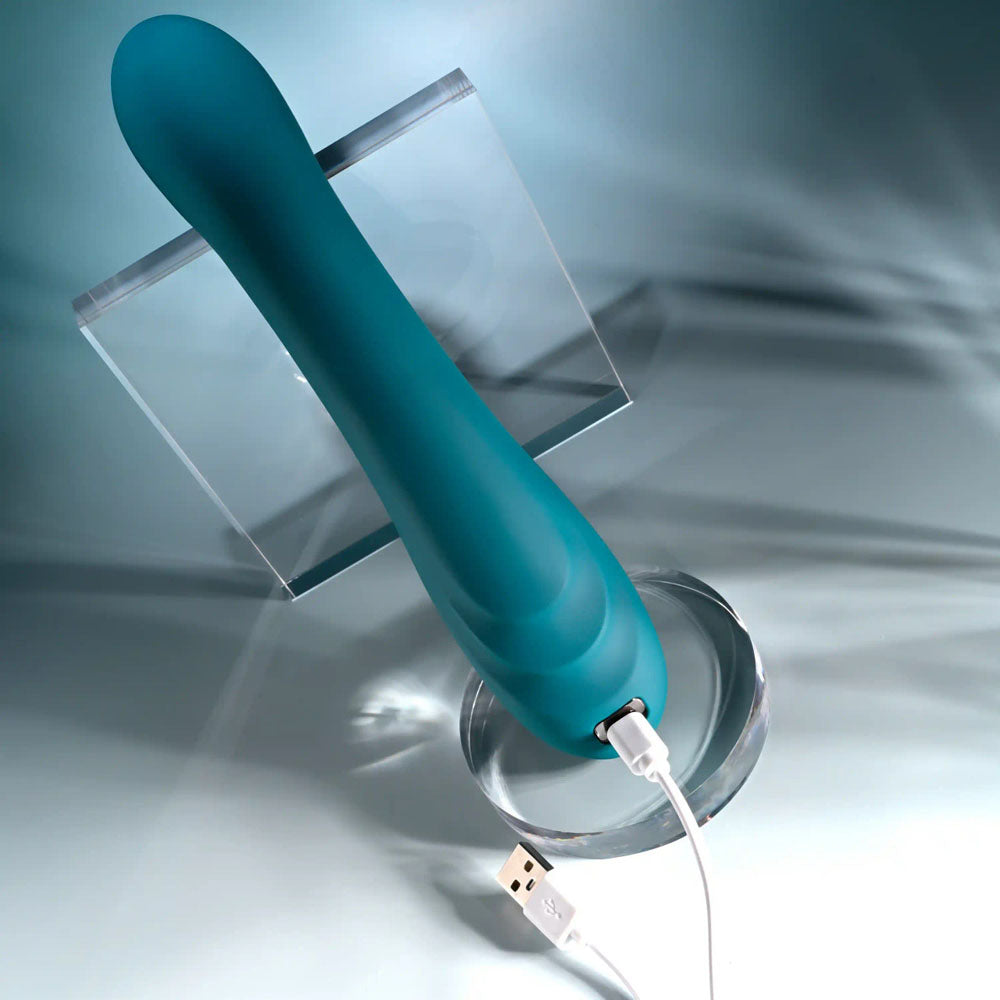 Playboy Pleasure Aurelie 22.7 cm Vibrator with Internal Flicker for G-Spot Stimulation > Sex Toys For Ladies > G-Spot Vibrators - Tophatter Daily Deals
