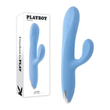 Playboy Pleasure Up and Away Rabbit Vibrator 26.7 cm Rechargeable > Vibrators > Ladies > Rabbit - Tophatter Daily Deals