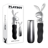 Playboy Pleasure Bunny On The Go – USB-C Rechargeable 18.6 cm Vibrator > Vibrators > Standard Vibrators - Tophatter Daily Deals