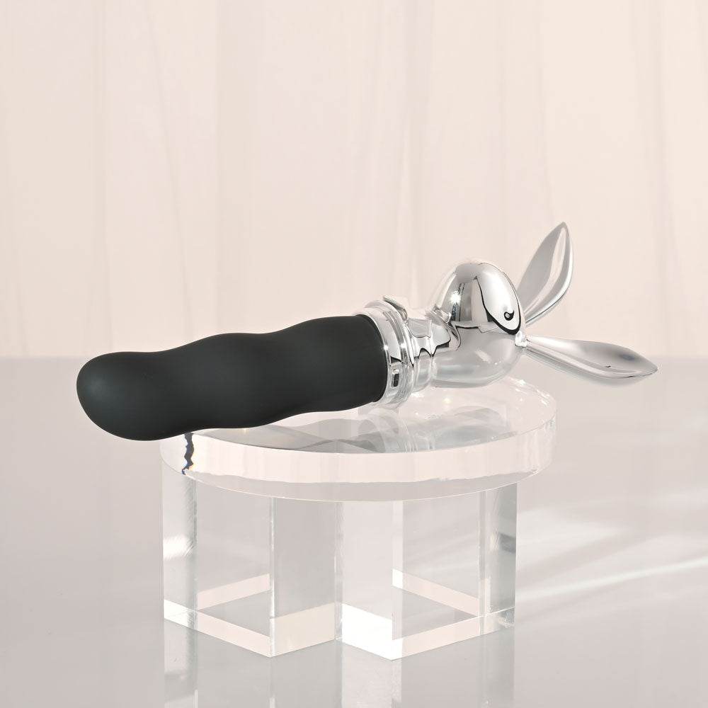 Playboy Pleasure Bunny On The Go – USB-C Rechargeable 18.6 cm Vibrator > Vibrators > Standard Vibrators - Tophatter Daily Deals