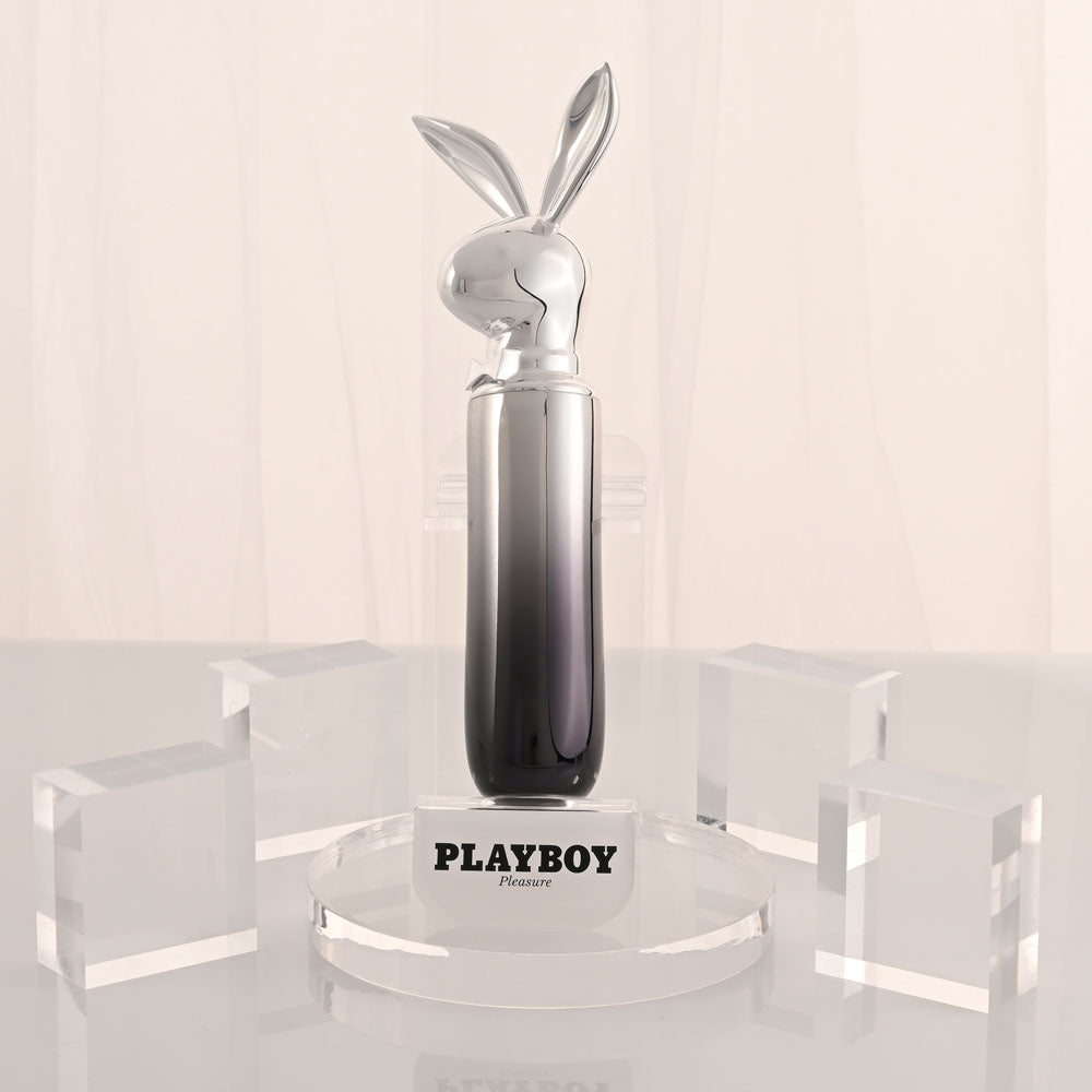Playboy Pleasure Bunny On The Go – USB-C Rechargeable 18.6 cm Vibrator > Vibrators > Standard Vibrators - Tophatter Daily Deals