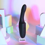 Playboy Pleasure Overdrive – 28.2 cm USB Rechargeable Thrusting Vibrator > Vibrators > Standard Vibrators - Tophatter Daily Deals