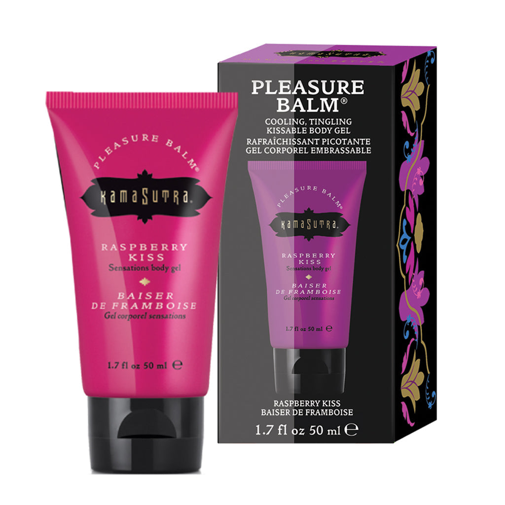 Pleasure Balm Sensations Raspberry Kiss Kissable Sensations Body Gel - Tophatter Daily Deals