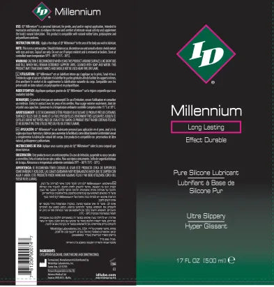ID Millennium Silicone Lubricant 17 Oz – Long-Lasting Silicone Lubricant > Lube > Silicone - Tophatter Daily Deals