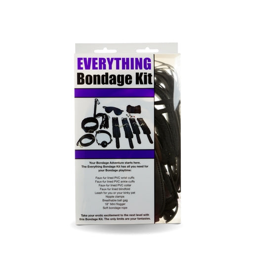 Bizarre Video Everything Bondage Kit Black Faux-Fur > Bondage Gear > Bondage Kits - Tophatter Daily Deals