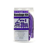 Bizarre Video Everything Bondage Kit Purple Faux-Fur Lined PVC Restraints and Accessories > Bondage Gear > Bondage Kits - Tophatter Daily Deals