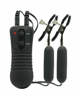 Fetish Fantasy Series Nipple Clamps Vibrating Nipple Clamps - Tophatter Daily Deals
