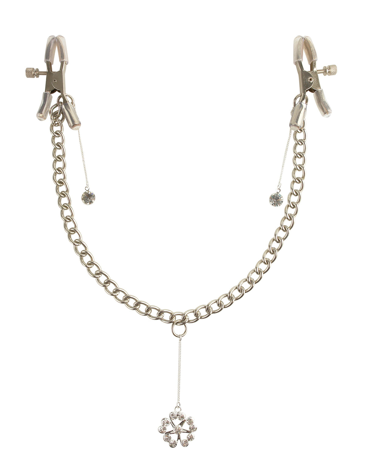 Fetish Fantasy Series Crystal Nipple Clamps Nipple Clamps - Tophatter Daily Deals