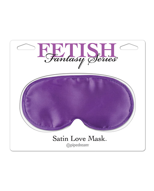 Fetish Fantasy Satin Love Mask Purple Blindfolds - Tophatter Daily Deals
