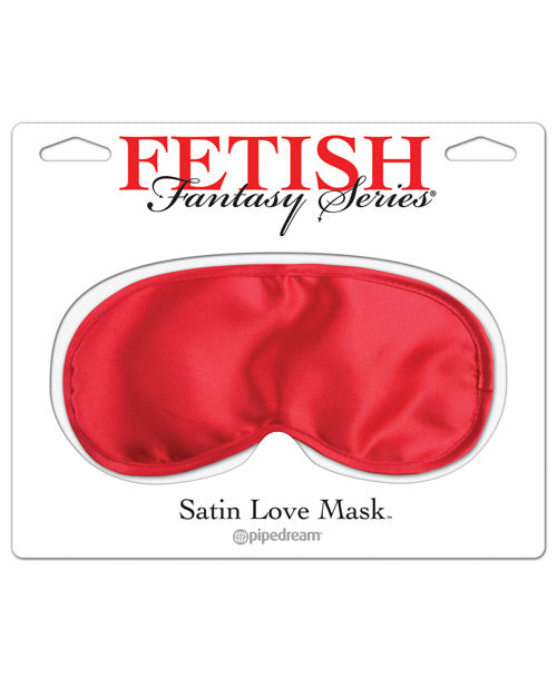 Fetish Fantasy Satin Love Mask Red Blindfolds - Tophatter Daily Deals