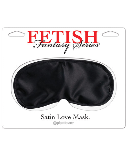 Fetish Fantasy Satin Love Mask Black Blindfolds - Tophatter Daily Deals
