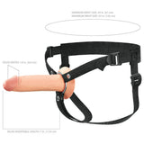 Fx Elite 7 Inch Silicone Hollow Strap On Flesh > Dildos > Hollow Strap Ons - Tophatter Daily Deals