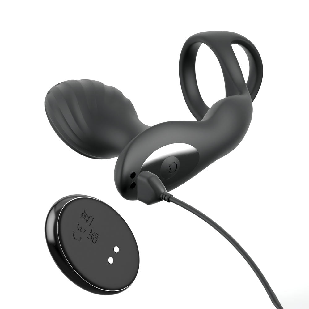 Anal Fantasy Elite Collection Ass-Gasm Gyro-Milk Pro (Black) – Prostate Massager > Anal Range > Prostate Plugs - Tophatter Daily Deals
