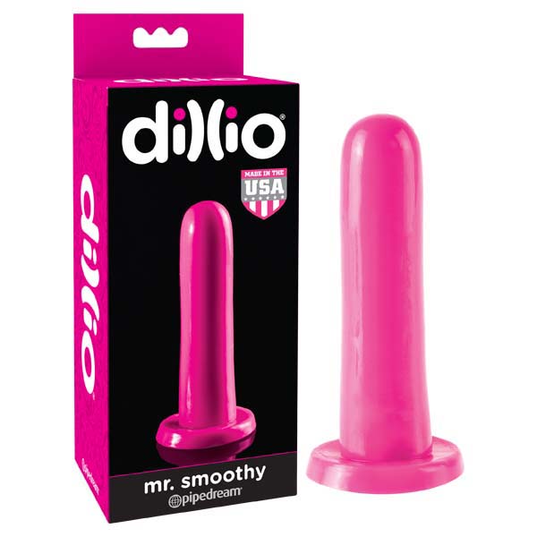 Dillio Mr Smoothy 12.7 cm 5 Inch Dong Pink > Dildos > Neutral Dildos - Tophatter Daily Deals